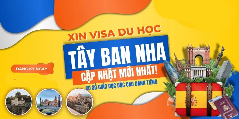 Các bước xin visa du học Tây Ban Nha